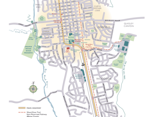 Map of Hailey