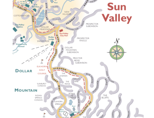 Map of Sun Valley